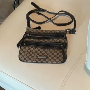 Nine West crossbody, brown/tan